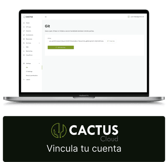 Cactus.cloud console